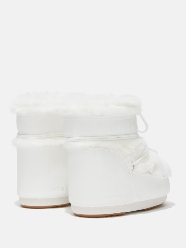 Мунбути Tecnica Icon low faux fur white