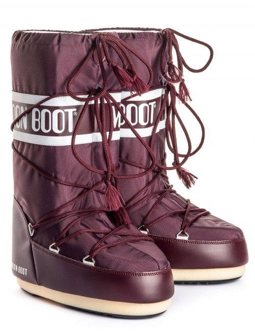 Мунбути Tecnica Moon Boot Nylon burgundy
